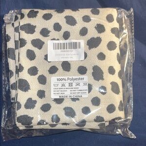 Polka Dot Polyester throw pillow cover